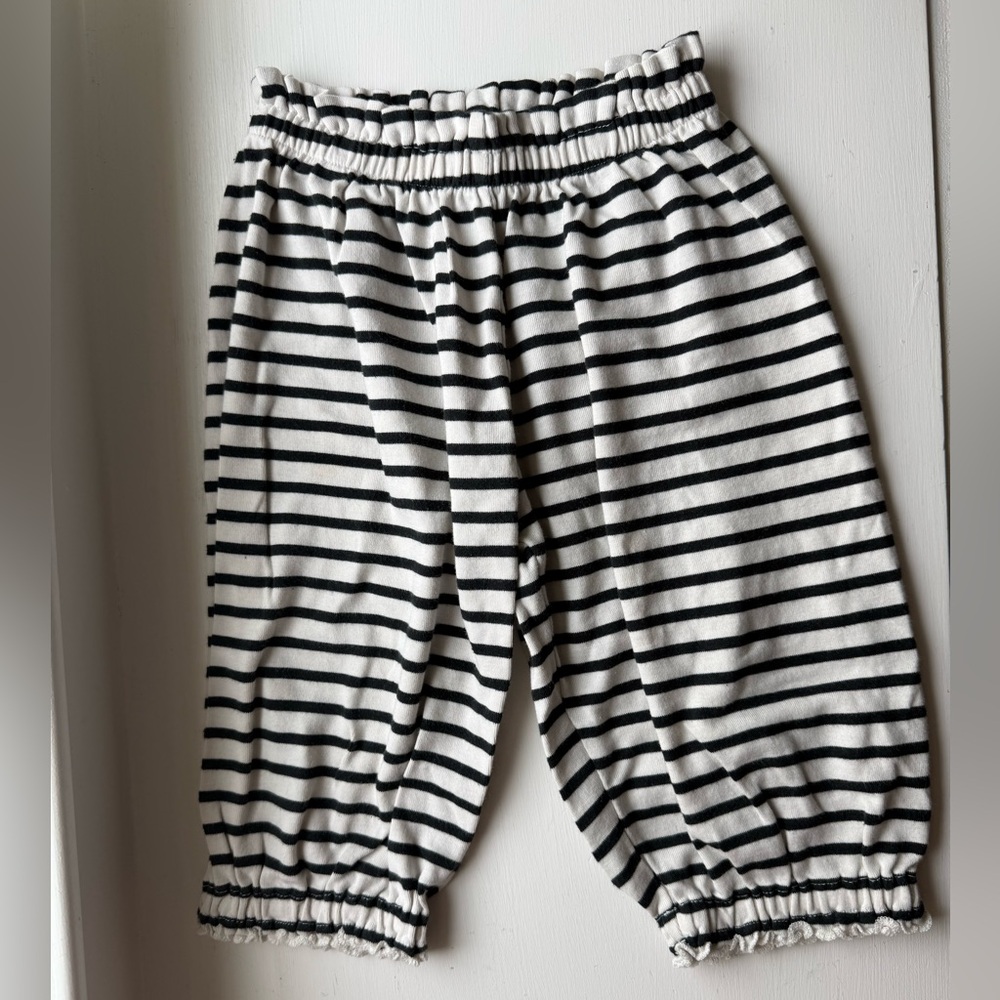 Misha & Puff striped Pima cotton knickers
